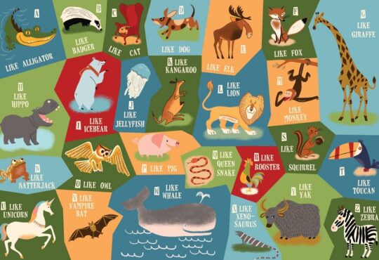 funny animals alphabet poster printable free